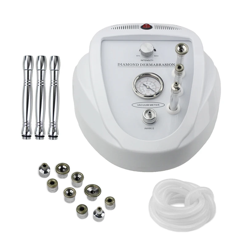 

CE approval medical grade skin care diamond peeling crystal microdermabrasion diamond machine, White