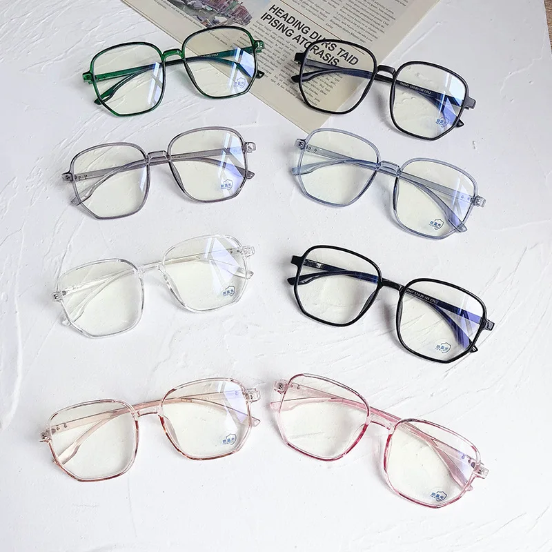 

SKYWAY Fashionable High Quality Oversized Polygonal Adult TR90 Anti-Blue Light Blocking Computer Eye Glass