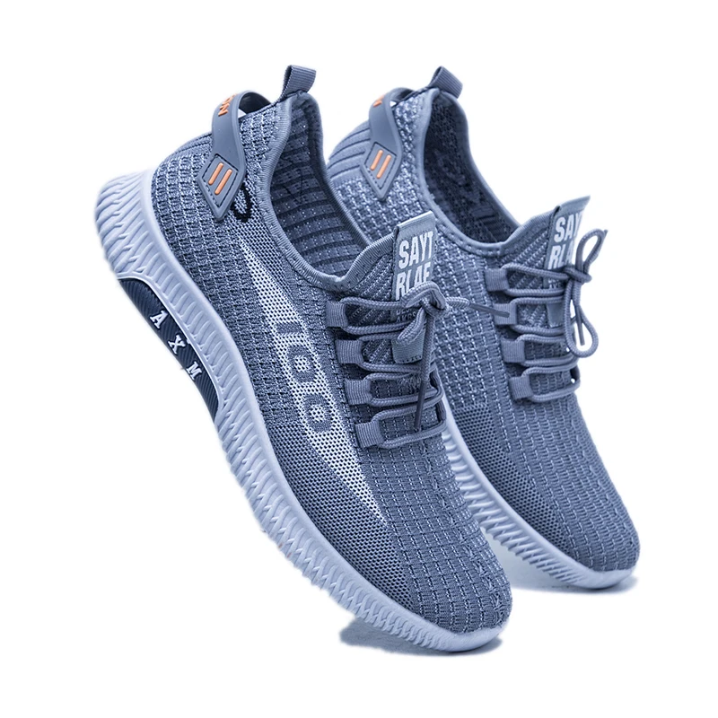 

China Low Price Stylish Breathable Men's Fashion Mesh Sneakers Running Sports Casual Shoes