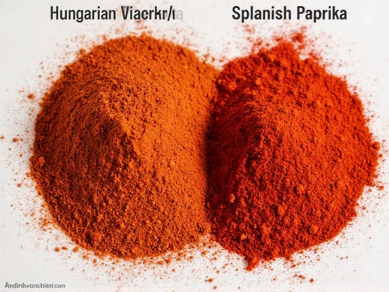 Hungarian vs Spanish Paprika: Key Differences Explained