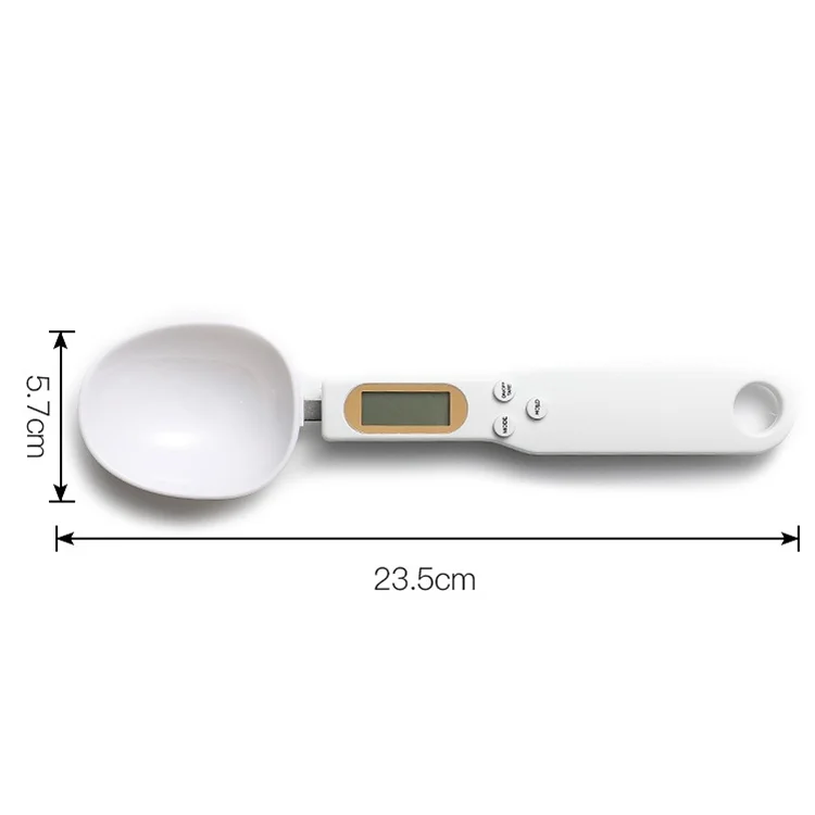 

Wholesale nice price home kitchen manual measuring tool Plastic electronic food weighing spoon scale