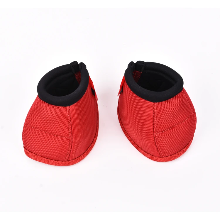 

Amazon Hot Selling Bell Boots for Horse High Quality Equine Equestrian Equipment Durable Neoprene Hoof Protection, Full range colors