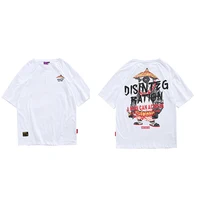 

HFNF Harajuku hip hop men's/womens T-shirt printing round neck casual T-shirt males/females cotton short-sleeved trend T-shirt