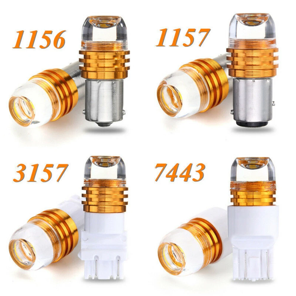 

1156 BA15S P21W 1157 BAY15D Red White Strobe Lamp Reverse Parking LED Pathway Bulb Auto Brake Turn Signal Tail Flashing Light