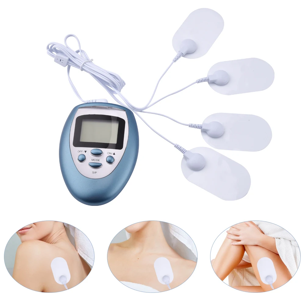 LCD Screen Pain Relief Electric Therapy Pulse Muscle Stimulator Battery Powered Health Care 8 Modes TENS Body Massager.jpg