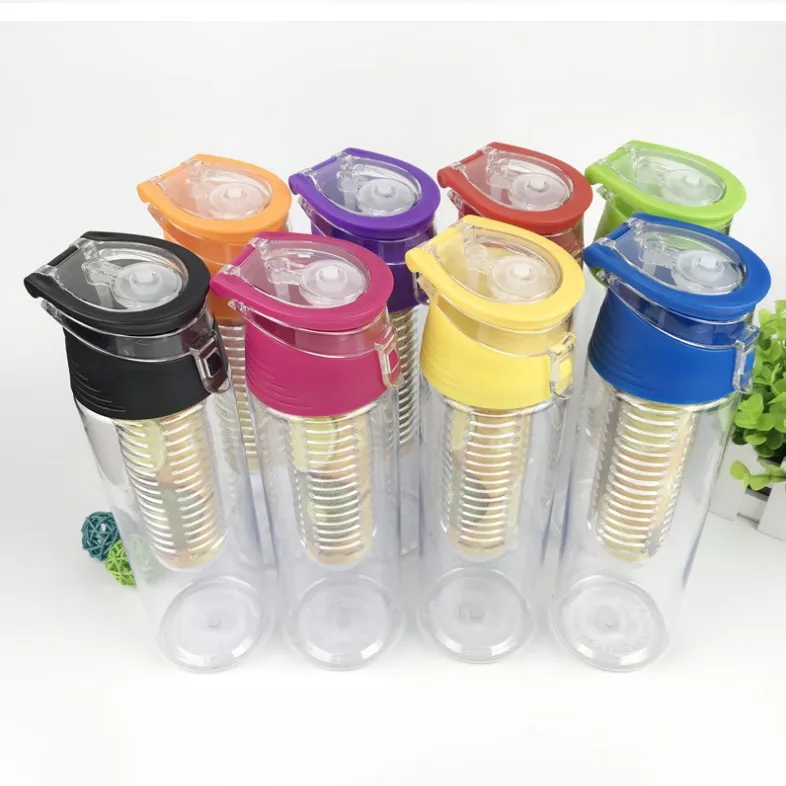 

Wholesales Approved Water Bottle Fruit Infuser/BPA free Water Bottle