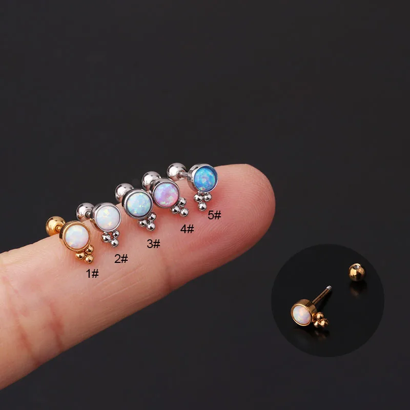 

Stainless Steel Acrylic Ring Lip Ring Ear Helix Ring Ear Stud Lip Studs Body Piercing Jewelry