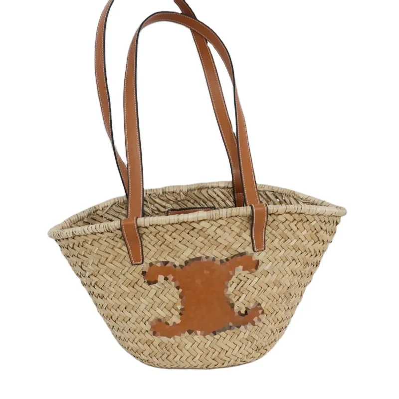 

2021 fashion Straw Hand Made weave girls Beach Bag Shopping Tote Bag Girls handbags for women