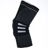 Silicone customized non slip pressurized anti collision fitness knee wraps brace