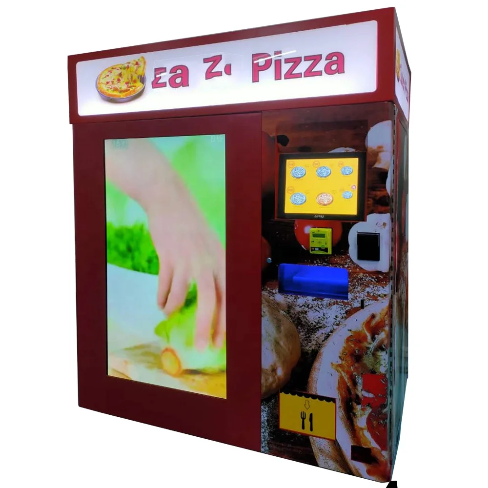 Pizza Selfcooking Machine Pizza Vending Machine With Baking System And