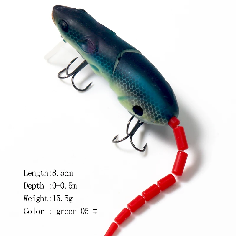 

Wholesale 2Section Trout Lures Fishing Swimbait 2-Segment Multi Jointed Fishing Hard Lure, Choose