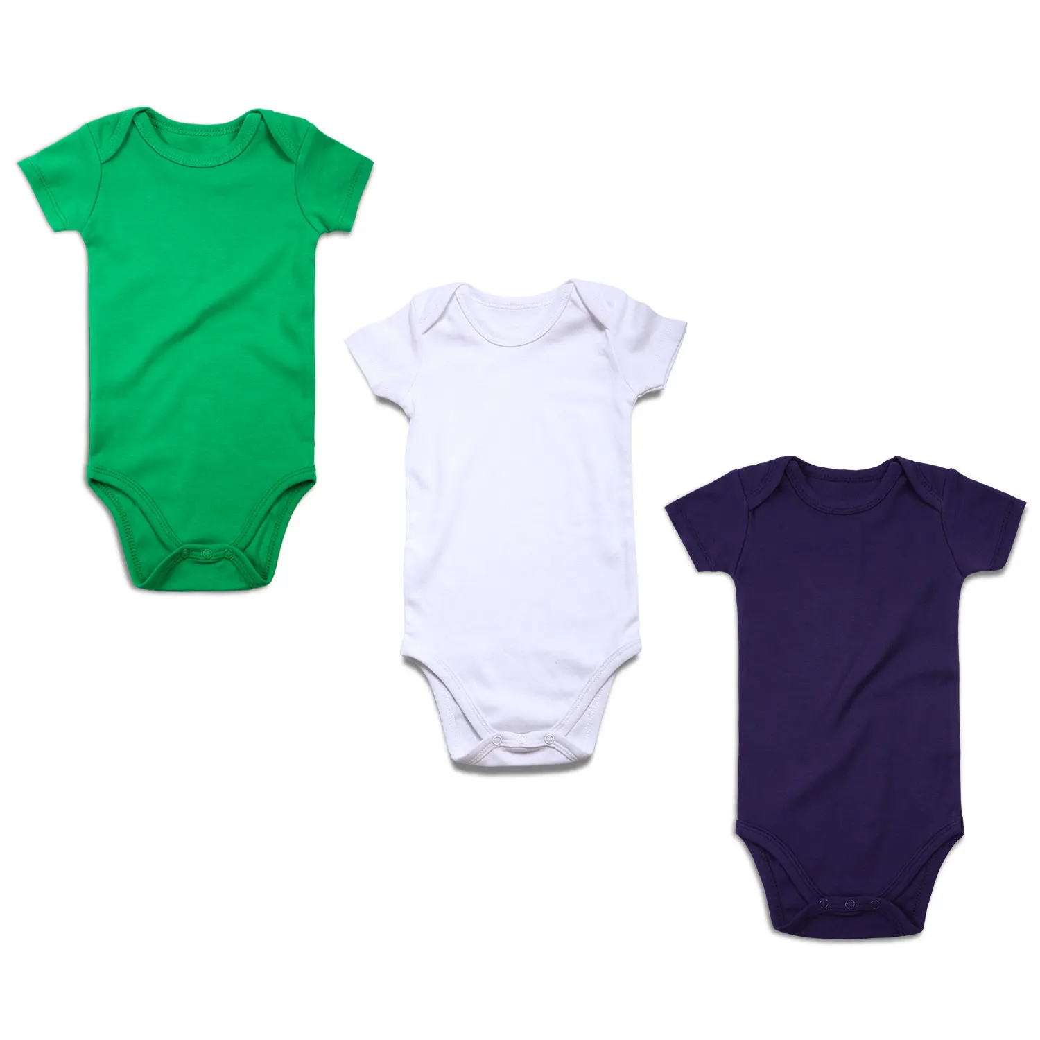 

Comfortable newborn baby clothing cotton baby romper white kids clothing, Mix color