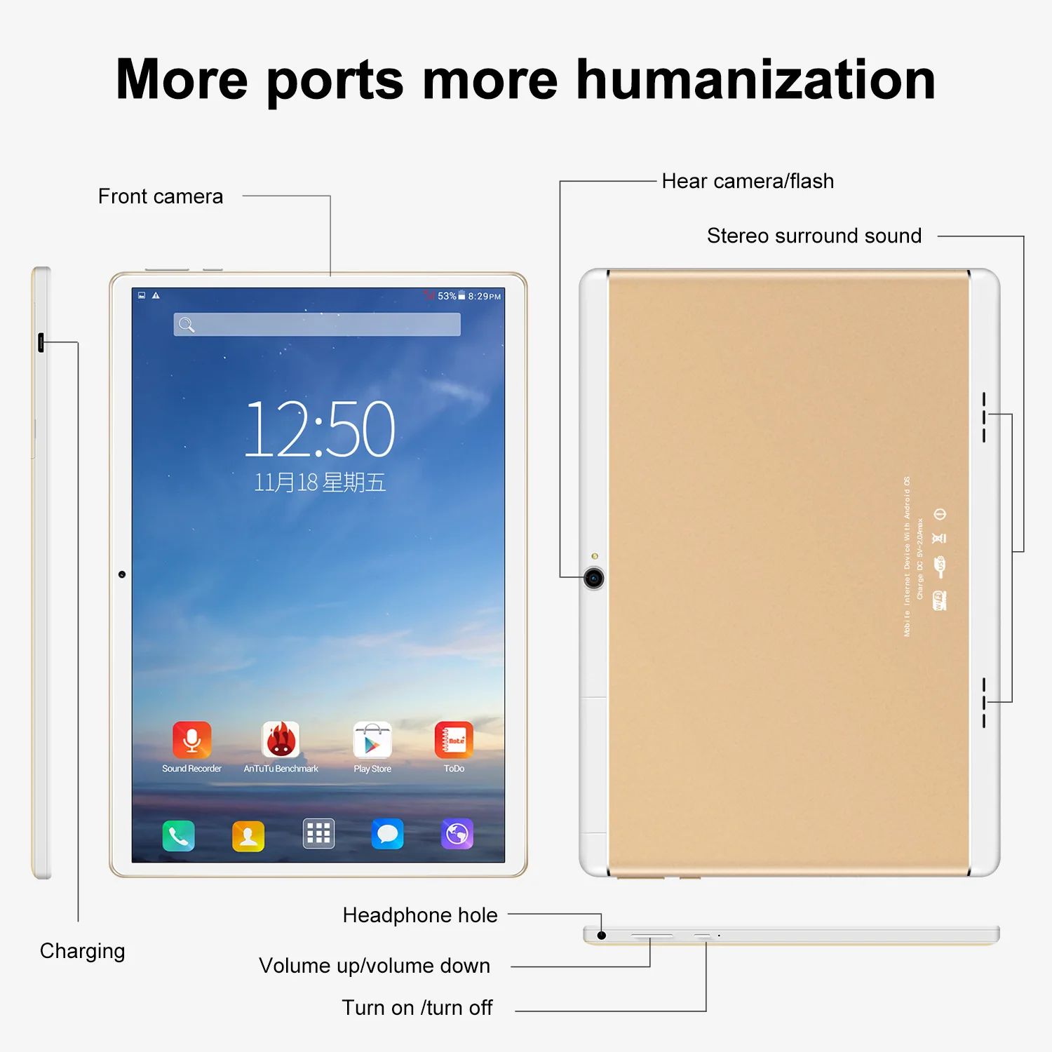 2020 Kt107 Android 10 Inch Tablet Android Tablets High Definition