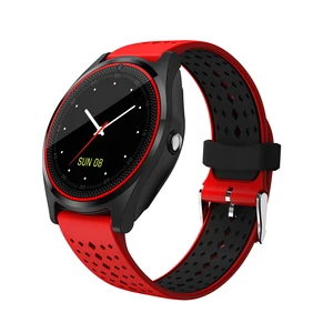 BT V9 Smartwatch SIM Card Slot Mobile Phones
