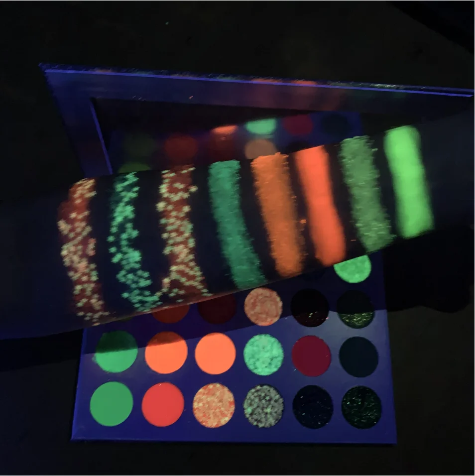 Unique big magnetic creamy brown rainbow makeup private label 35 eyeshadow palette
