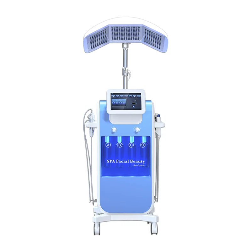 

2022 New Hydra Dermabrasion Oxygen Machines Led Pdt Lighting Color Therapy Machine Hydra Dermabrasion Peeling Machine