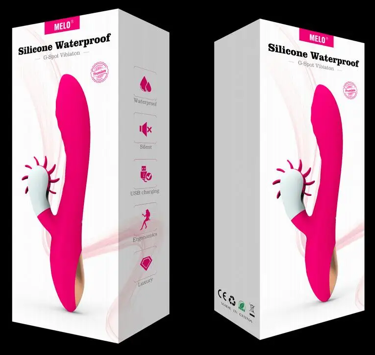 Vibrador Para Lamer La Lengua Femeninaestimuladores Del Clítorisvibrador Giratorio Inteligente 7579