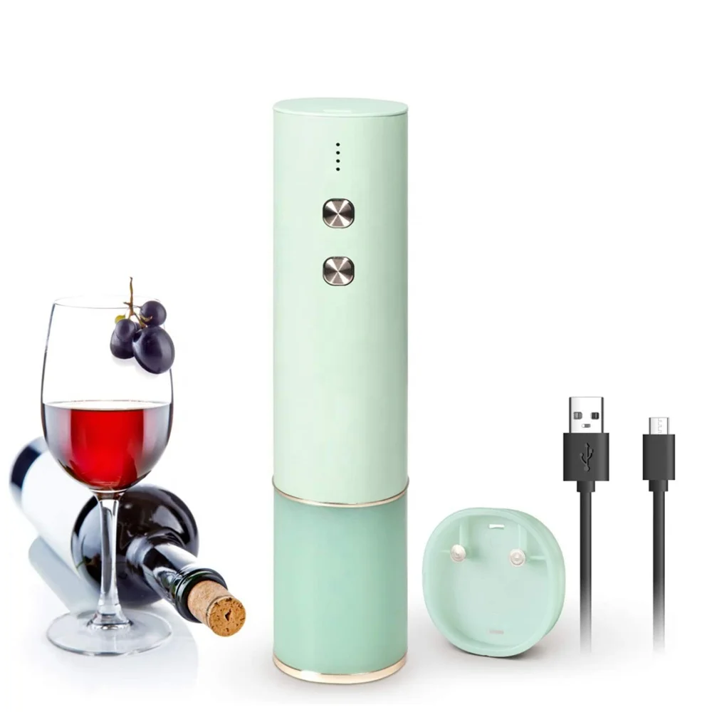 

Electric Automatic Cordless 4 in 1 electric wine opener Wine Opener Automatic Wine Openers Gift Set, Custom color