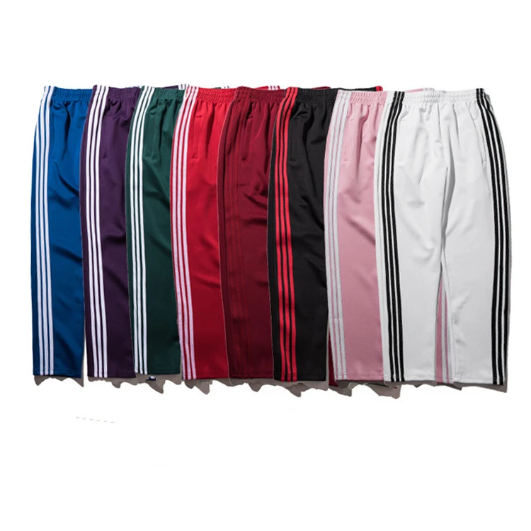 

Elastic waist cotton stripe pants jogger sweatpants men sport jogger pants, Customized color