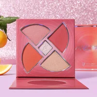 

DE'LACNI Blush and highlighter Palette Face Makeup Cosmetics Kit Cheek Glow Kit Shimmer Bronzer