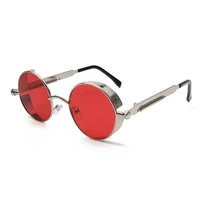 

Custom vintage retro uv400 unisex steampunk sunglass