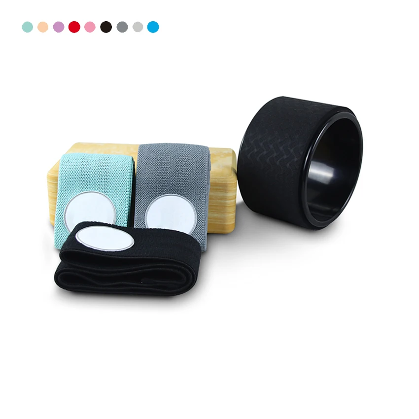 

3 Sizes Latex Gym Rubber Logo Hip Cloth Booty Bands For Strength Training Peach Band Fitness Equipment For Hip Exercise, 10 regular colors + customized color