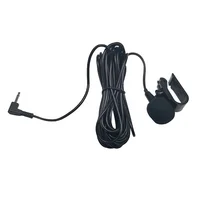 

Portable Handsfree Mini 2.5MM Jack Plug Bluetooth Car Kit Radio Wired Microphone