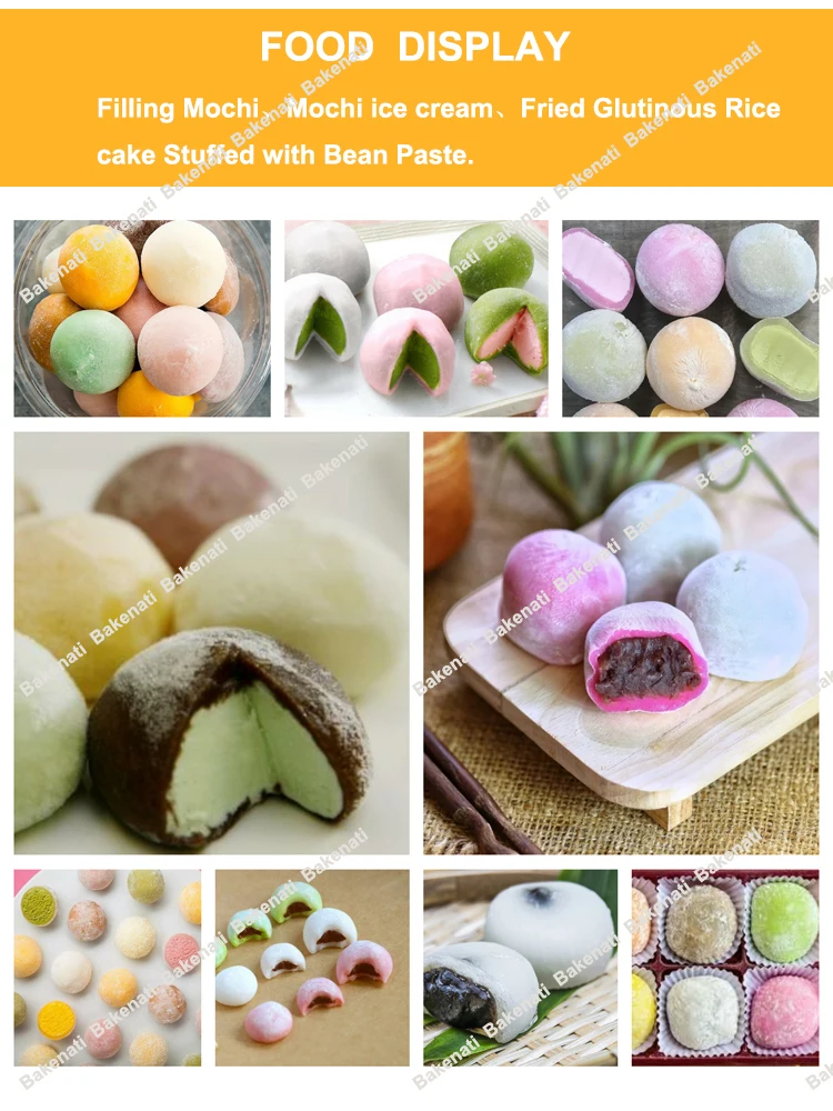 Shanghai Bakenati Bnt180 Automatic Mochi Making Small Encrusting