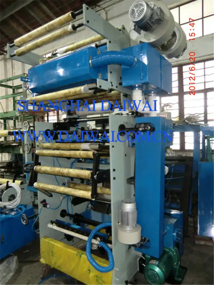 
High Speed Stainless Steel Gravure Printing Machine Film 
