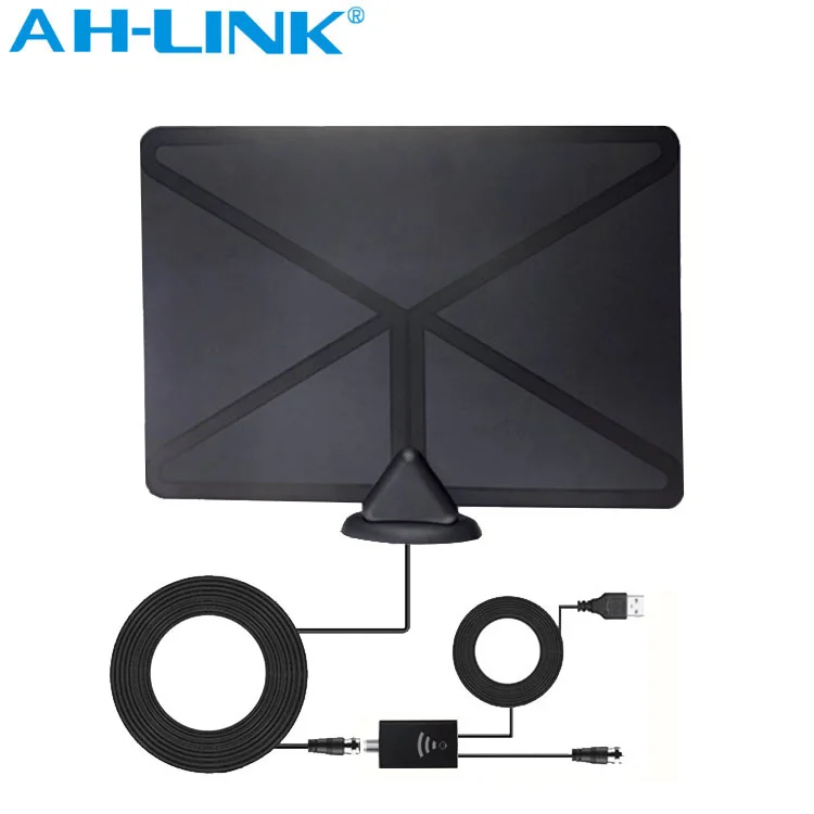 

60 Miles HDTV Antenna Indoor Digital TV Antenna with Amplified Signal Booster