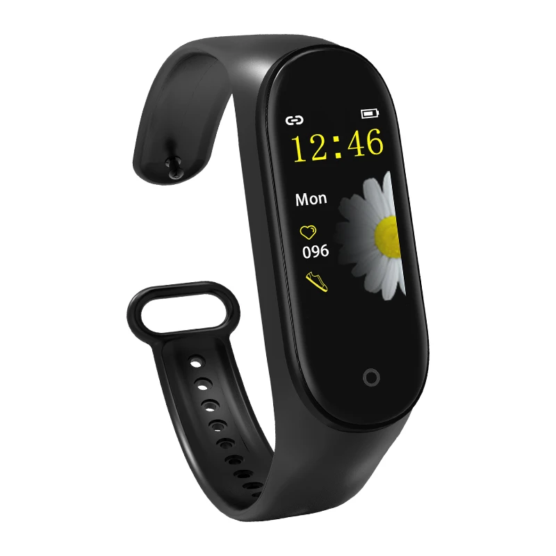 usa free shipping waterproof  M4 smart watch ip68  BT 4.0  blood pressure heart rate fitness pedometer sports smart bracelet