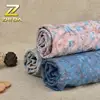 Custom gery canvas Indonesia cotton printed 1 yard MOQ wholesale fabric rolls