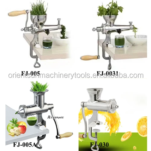factory directly sale stainless steel Manual WheatGrass Juicer