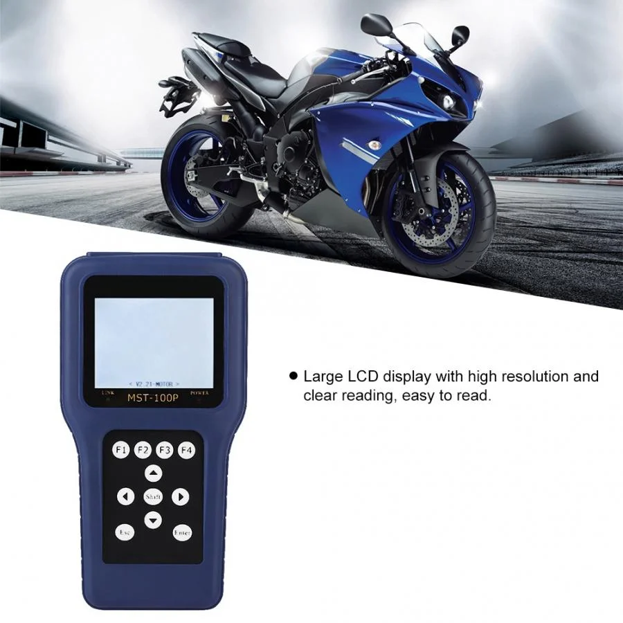 

New Universal Motorcycle Diagnostic Scanner MST100P 13 in 1 Tester Motor Bike Diagnostic Scanner Tool MST-100P Erase Fault Code
