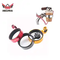 

Bike Handlebar Holder Aluminum Bicycle Coffee Cup Holder 7.6cm Tea Drink Bottle Storage Water Bottle Cage