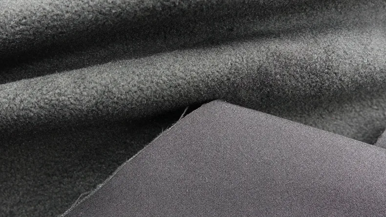 软壳三合一面料 100d 四侧弹性 tpu 户外功能面料复合羊毛