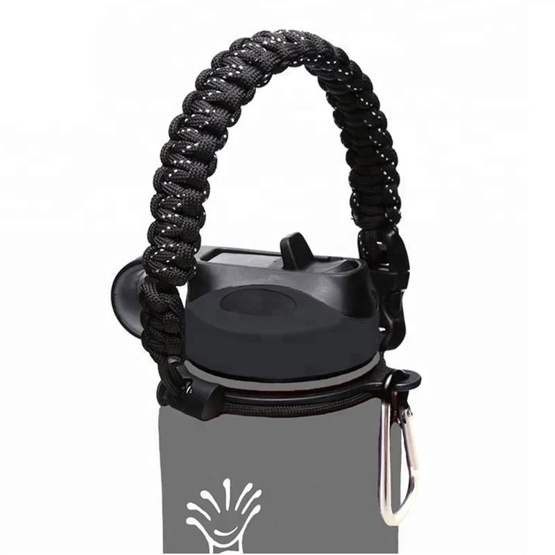 

Adjustable Handmade Paracord Handle Strap Safety Paracord Holds 550 Paracord Bottle Handles, More than 239 colors