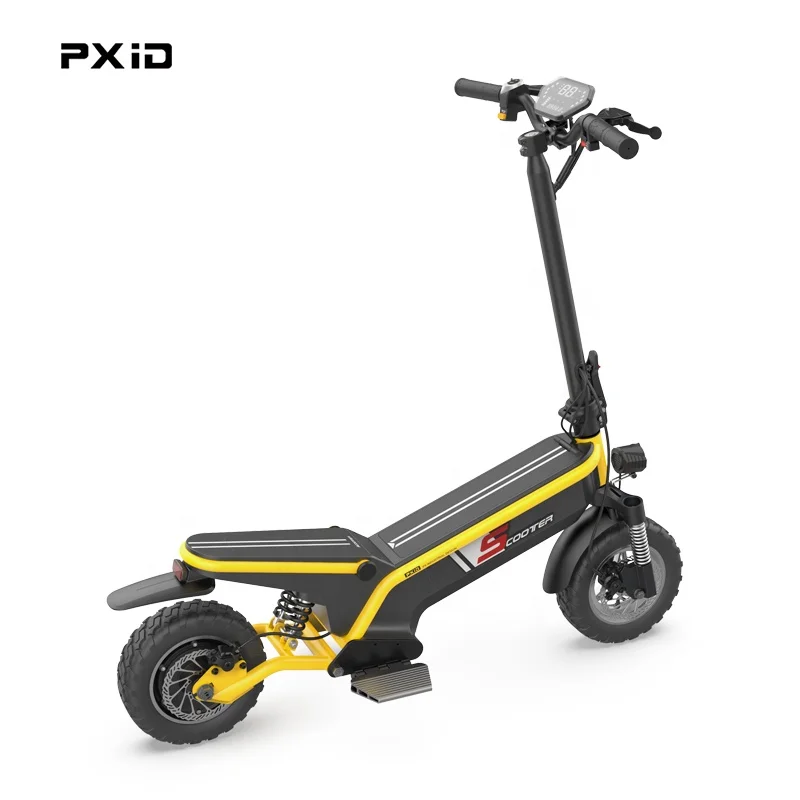 

PXID F1 Model Special Design 48V 500W Power E Scooter 10 Inch Electric Scooter