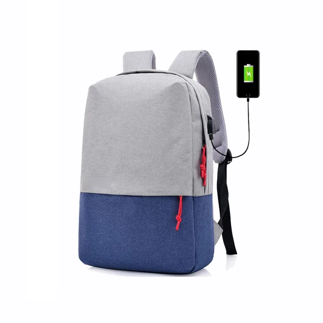 

Rechargeable USB Fashion Student Bags Business Travel Backpack