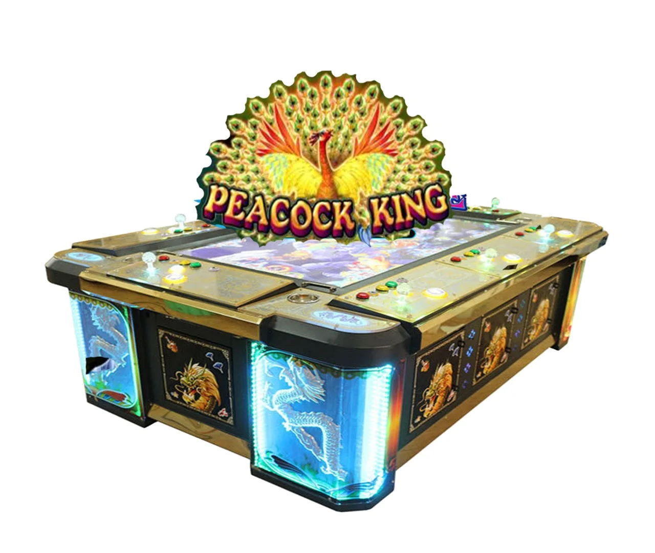 

Taiwan High profit Peacock king Indoor Sports Entertainment Coin Operated Games, Picture shows