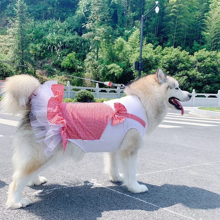 

Pet Clothes Summer Pet Dog/Cat dress, Yellow,pink