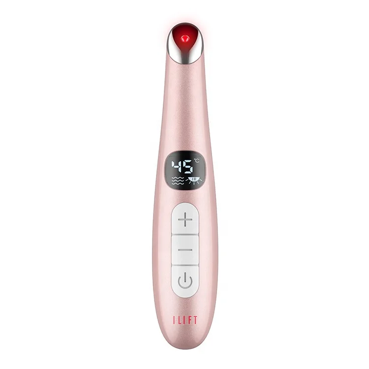 

Trending Product Mini Vibration Eye Pen Ion Heat Eye Massager Skin Tightening & Skin Rejuvenation face lift massage pen, Any color is ok
