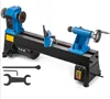 variable speed cast iron wood turning lathe machine tool