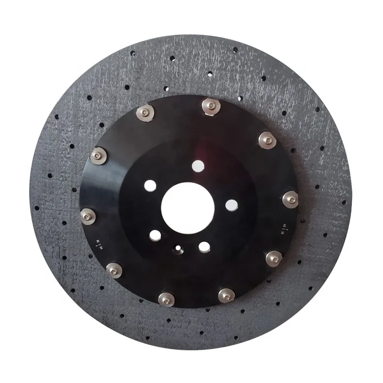 

Auto brake systems racing car carbon ceramic brakes disc rotor for TESLA Model S, Customize