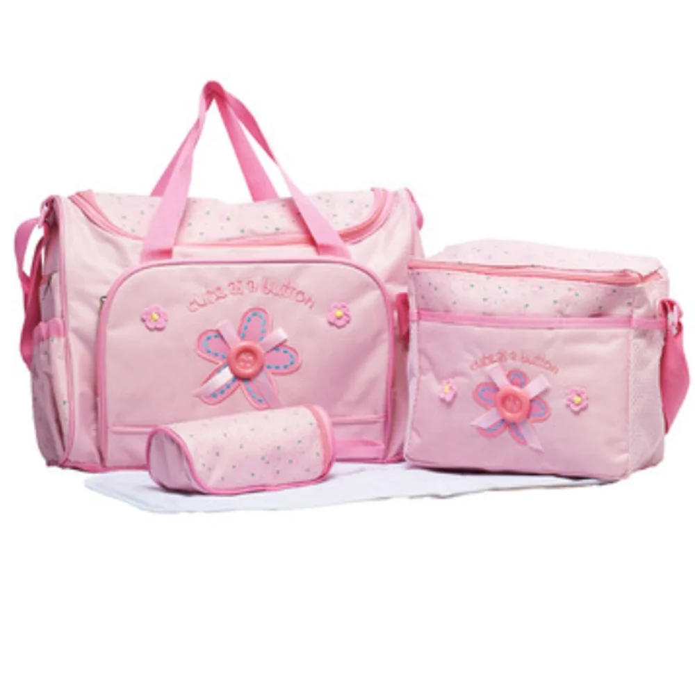 

Amazon Bestseller premium baby bags set mummy Diaper Bag travelling Backpack Maternity Baby Nappy Changing Bags set, Customized colors