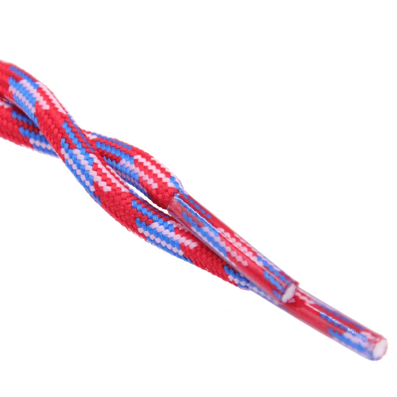 

Xuansi New twill polyester Shoelaces colourful Shoe Laces for Trendy shoes, Bottom based color + match color,support any two pantone colors mixed