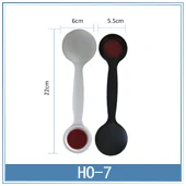 Loudly brand frosted occluder translucent eye occluder