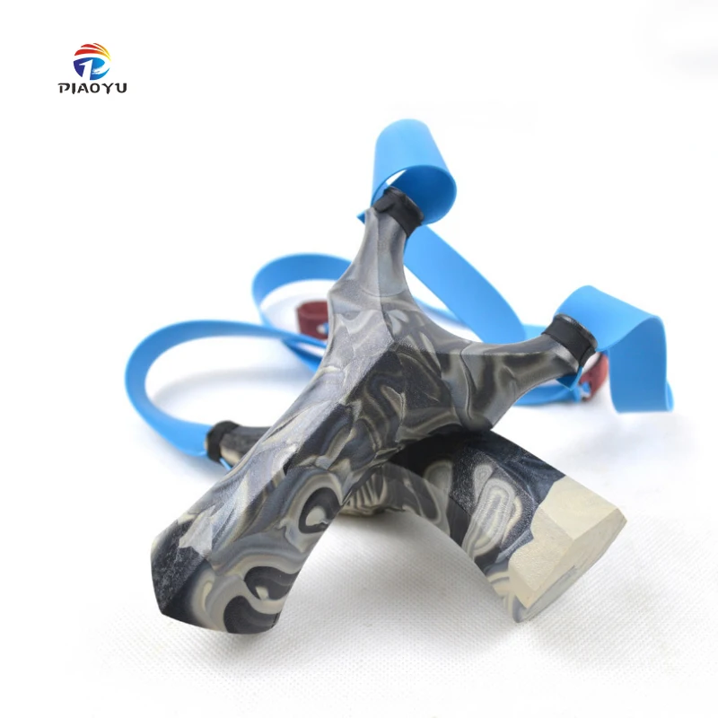 

Slingshot Hunting Plastic Slingshot with Flat Rubber Band Outdoor Sports Shooting Slingshot High Quality Random