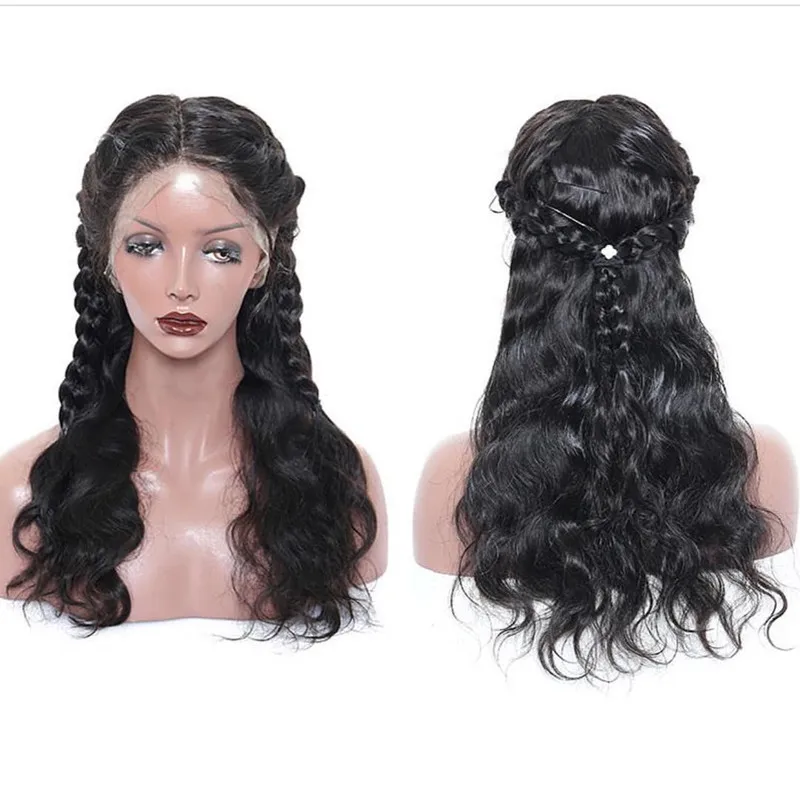

SPICY HD Transparent Lace Wigs Pre-plucked Human Hair Full Lace Wigs Wholesale Virgin Hair Transparent Lace Front Wigs