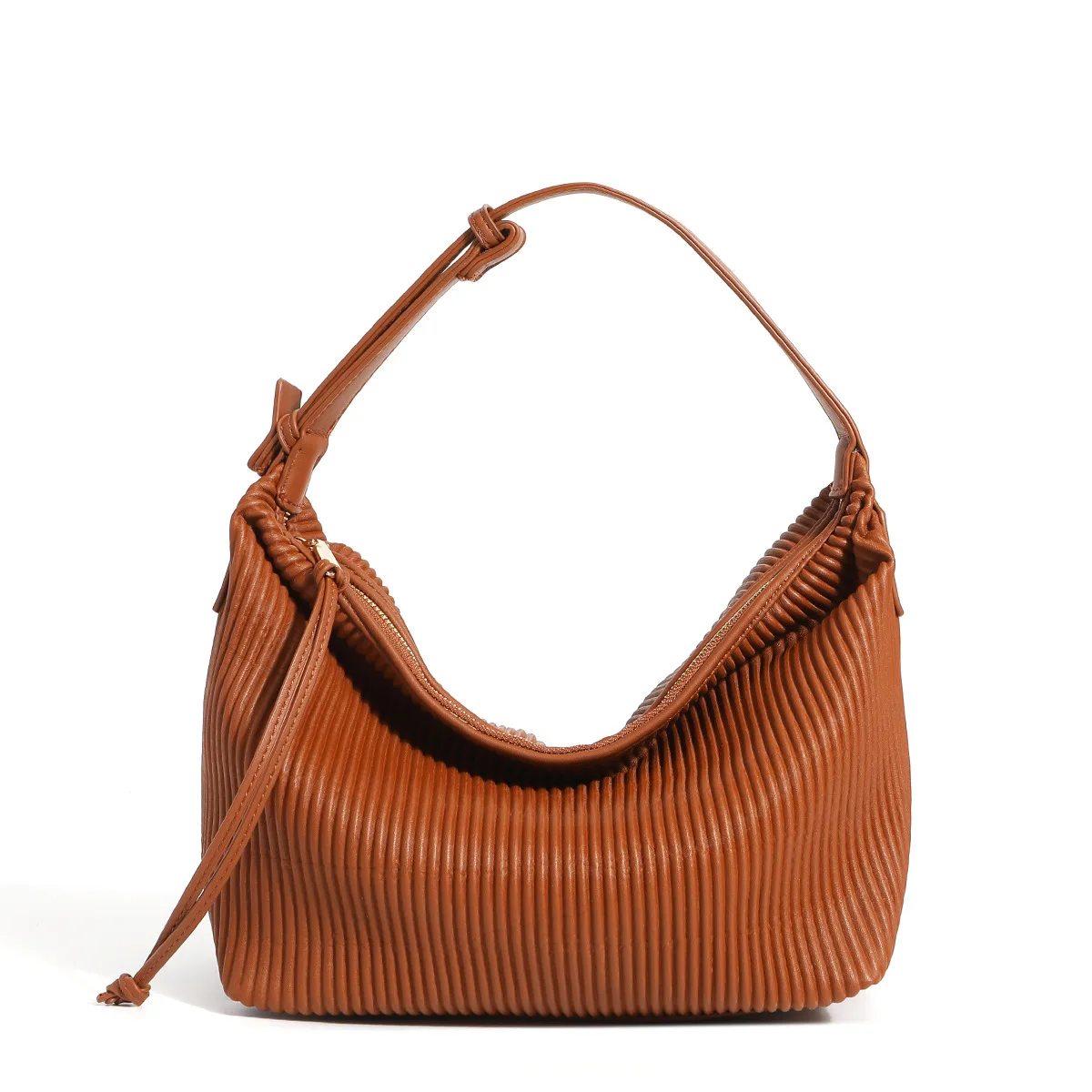 

Women leather armpit bag large capacity hand bag woman new retro fashion single shoulder korean sling bag for ladies